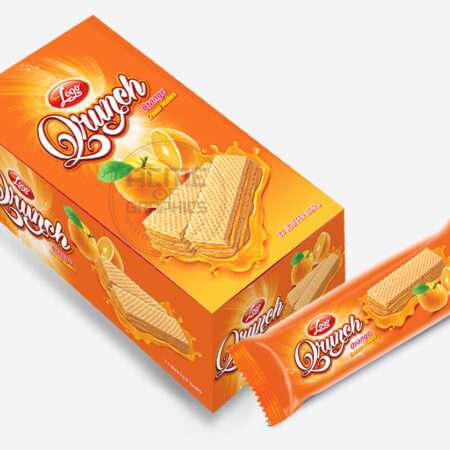 Qrunch Wafers Box Orange